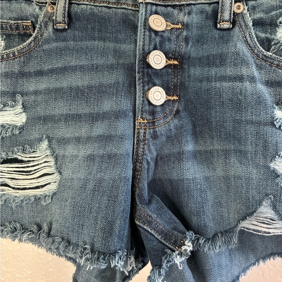 Lucky Brand The Cut Off Denim Shorts - Picture 3 of 12